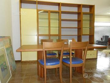 Soggiorno completo Mazzei noce panna