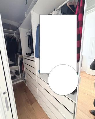 Cabina armadio Ikea Completa 360x60x236+Angolo