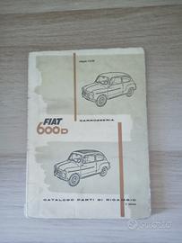 Fiat 600 D berlina normale e trasformabile