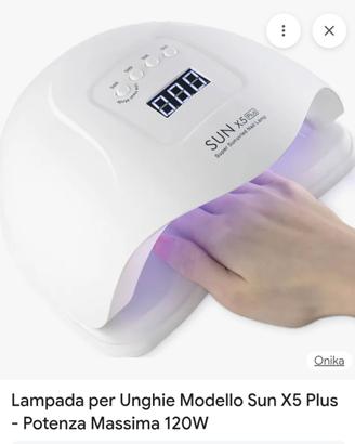 Lampada per unghie nuova