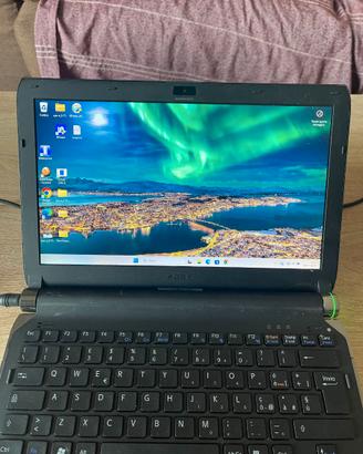 Notebook 11 pollici Sony VGN-TT11LN core 2 duo
