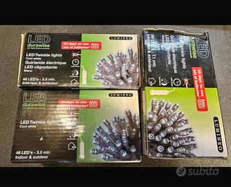 Luci di natale 2+1 pacchi