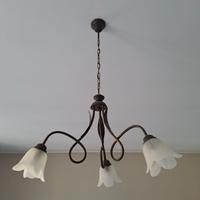 Lampadario e abat-jour per camera da letto