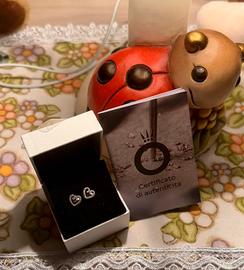 Orecchini pandora turbinio di cuori