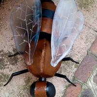 scultura in ferro "Ape"