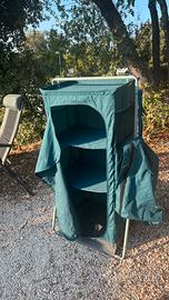 Armadio campeggio camping quechua