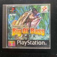 BIG OL' BASS FISHERMAN BAIT 2 SONY PLAYSTATION 1