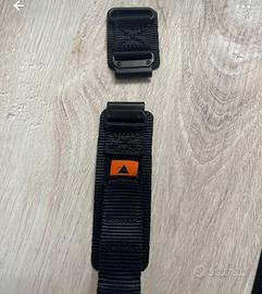 Cinturino garmin fenix quick fix nero arancione