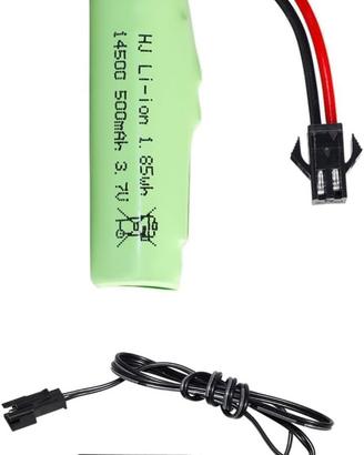 Batteria al Litio 3.7V 500mAh Compatibili RC