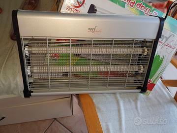 zanzariera elettrica melchioni family 2x15 watt 