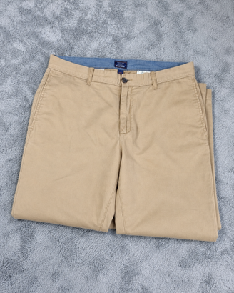 GAP pantaloni chino uomo beige W36 L32 tapered fit