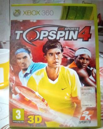 gioco tennis top spin 4 Xbox 360