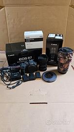 CANON R7  PIÙ OBIETTIVI 