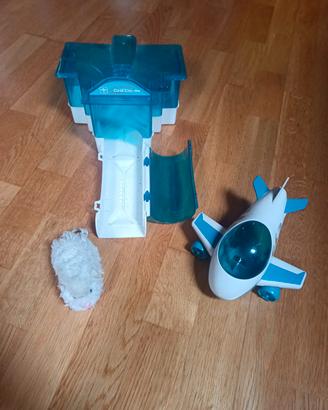 Zhu Zhu Pets – Aeroporto con aereo + criceto