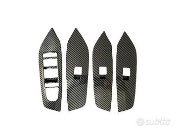 Cover pulsanti finestrini carbon look per Dolphin 