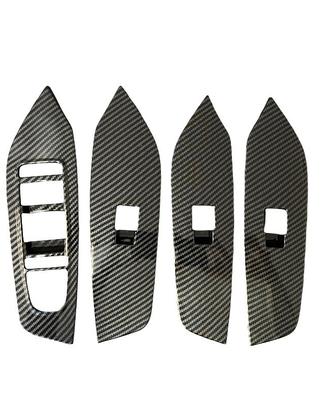 Cover pulsanti finestrini carbon look per Dolphin 