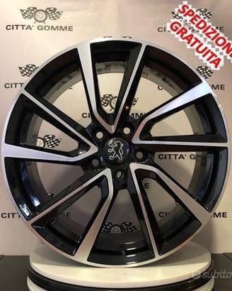 Cerchi in lega Peugeot 3008 308 407 5008 508 da 18