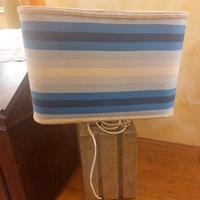 lampada vintage base marmo