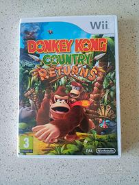 Donkey Kong Country Returns Nintendo Wii Pal fra