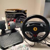 volante thrustmaster con pedaliera PS3/pc