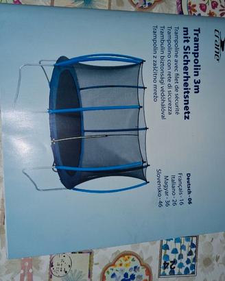 Tappeto elastico 3 mt