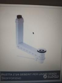 Accessori Geberit lavabo/bidet senza troppopieno