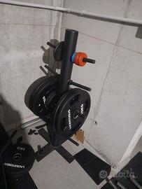 rastrelliera bodybulding professionale 