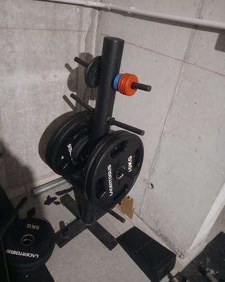 rastrelliera bodybulding professionale 