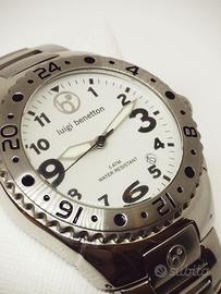 Orologio luigi benetton acciaio nuovo originale