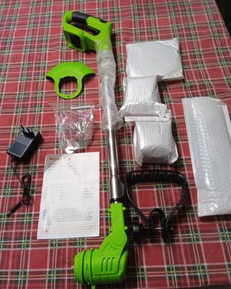 decespugliatore  elettrico due batterie 