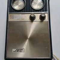 Radio Transistor Portatile Vintage JEC A.F.C AC-DC