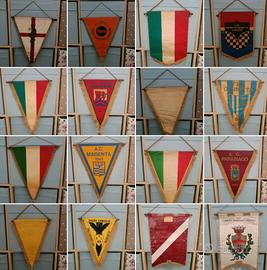 Gagliardetti squadre di calcio vintage 