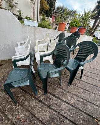 Sedie da giardino