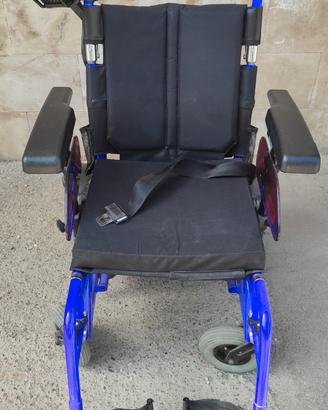 Carrozzina elettrica per disabili batteria nuova