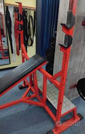 Panca inclinata olimpica