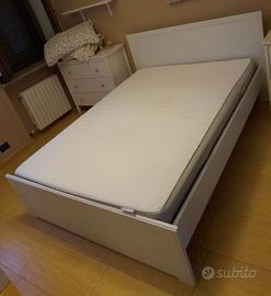 Letto. + Materasso 1 piazza e mezza IKEA