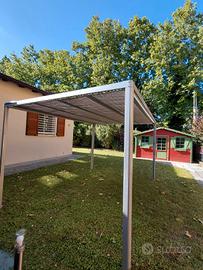 Pergola alluminio motorizzata 4x3