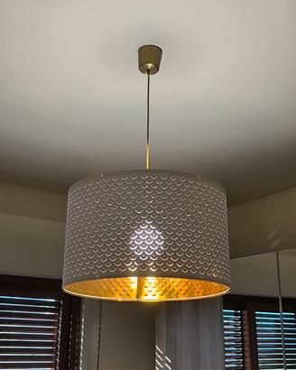 Lampadari Nymo bianco oro Ikea 44 e 59 cm diam