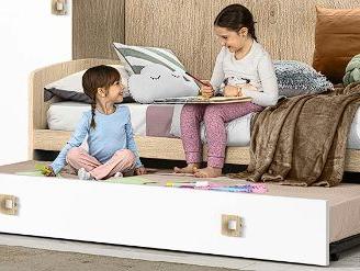 Letto/divano  singolo con secondo letto estraibile