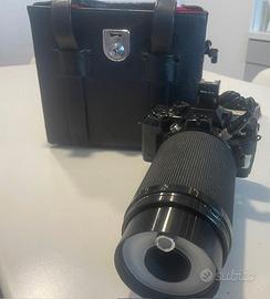 Contax 167 MT con ottica Yashica medical 100 DX