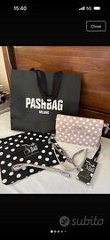 Pashbag by l’atelier du sac borsetta rosa