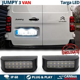 Subito - RT ITALIA CARS - Luci Targa LED Per Citroen JUMPY 3 Placchette Led  - Accessori Auto In vendita a Bari