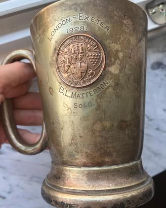 Coppa/trofeo motociclismo Londra-Exeter 1928