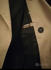Trench beige da uomo taglia M