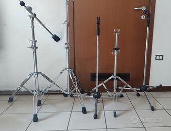 Supporti microfoni e batteria