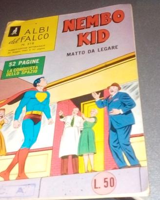 Nembo kid albi falco n.318 con figurine