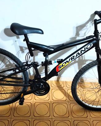 bici bi ammortizzata sovrano 26 