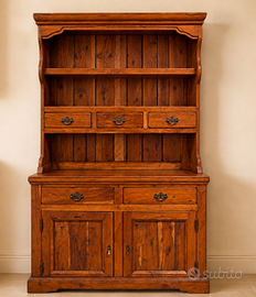 Credenza e Scolapiatti con dispensa