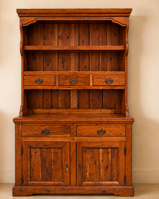 Credenza e Scolapiatti con dispensa