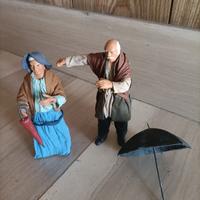 Statue presepe napoletano in terracotta